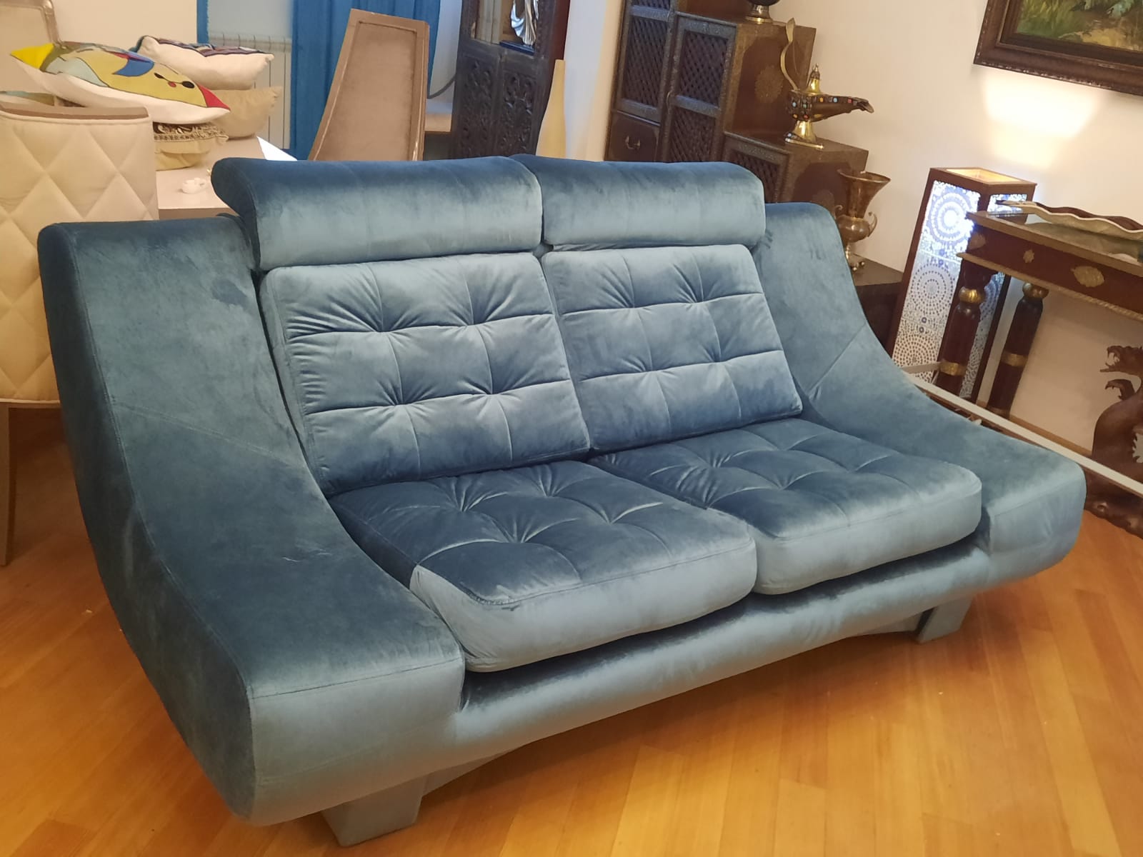 Обивка дивана на дому. Харабали